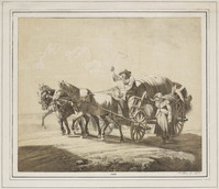 KG 01572
<br/>
Hongaarse driespan
<br/>
<em>Klein, Johann Adam (1792-1875)</em>